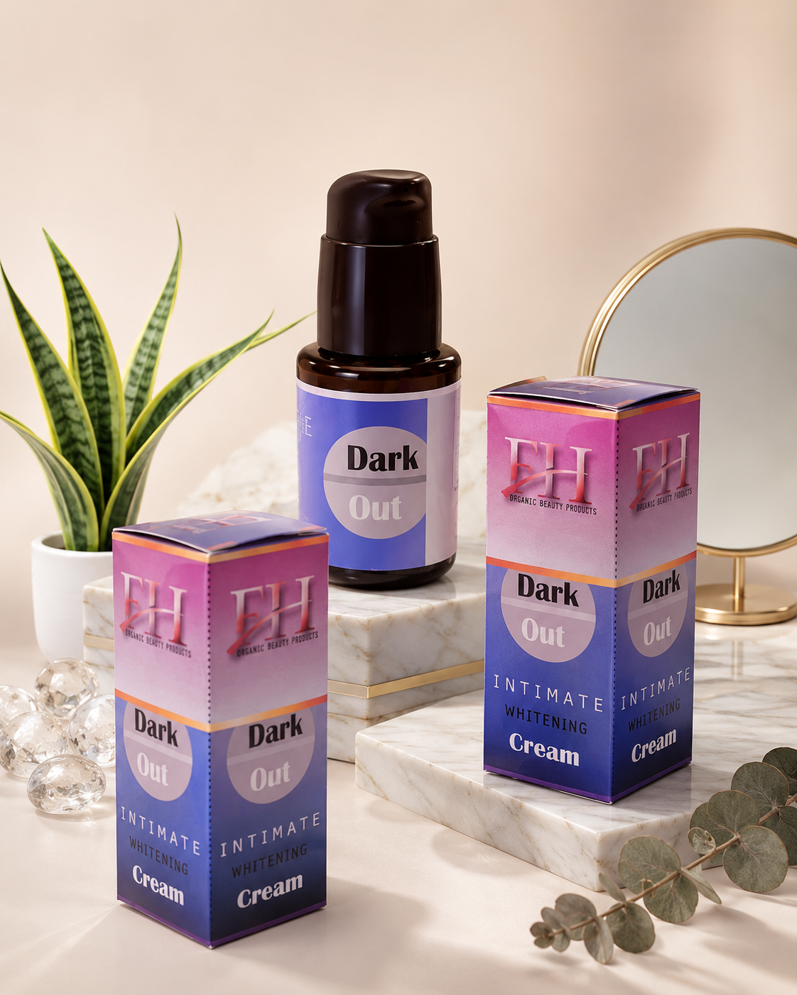 Dark out (intimate whitening cream