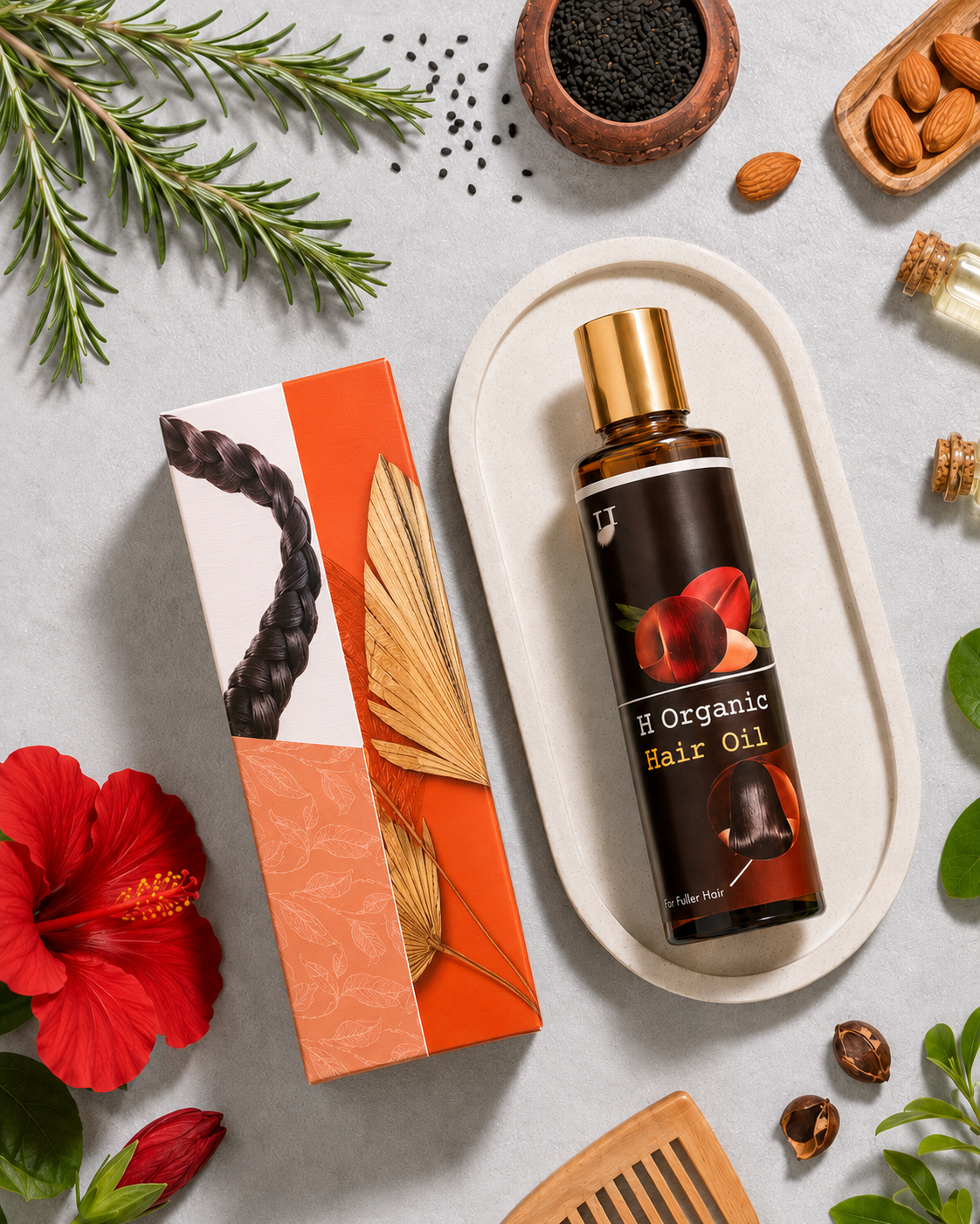 FO Organic Hair Oil