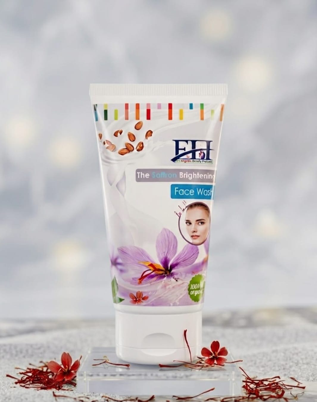 The Saffron brightening face wash